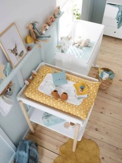 Housse De Matelas à Langer GIRAFE Ocre / Multicolore - Vertbaudet -Hape Boutique housse de matelas a langer girafe 3