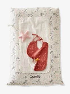 Housse De Matelas à Langer Personnalisable SOUS L'OCÉAN Blanc/bleu - Vertbaudet -Hape Boutique housse de matelas a langer personnalisable sous locean 2