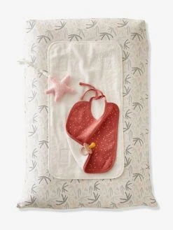 Housse De Matelas à Langer Personnalisable SOUS L'OCÉAN Blanc/bleu - Vertbaudet -Hape Boutique housse de matelas a langer personnalisable sous locean 3