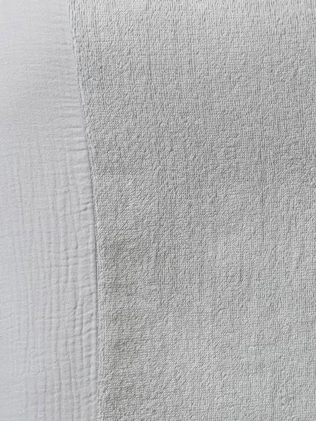 Housse Matelas à Langer Bi-matière Gaze De Coton/éponge Vert Céladon - Vertbaudet 4 Housse Matelas à Langer Bi-matière Gaze De Coton/éponge Vert Céladon - Vertbaudet – Image 4