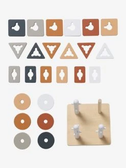 Jeu Des Formes à Empiler En Bois FSC® Multicolore - Petits Jouets - Vertbaudet -Hape Boutique jeu des formes a empiler en bois fsc 3