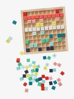Jeu Des Tables De Multiplication En Bois FSC® Multicolore - Vertbaudet