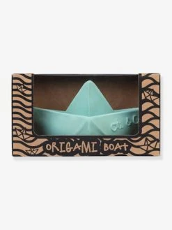 Jouet De Bain Bateau Origami - OLI & CAROL Menthe - Oli Et Carol -Hape Boutique jouet de bain bateau origami oli carol 4