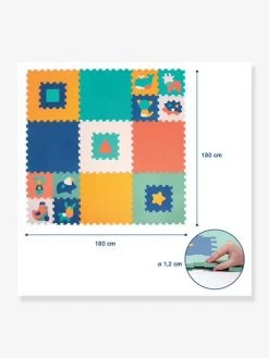 Jumbo Tapis Mousse LUDI Multicolore - Ludi -Hape Boutique jumbo tapis mousse ludi 2