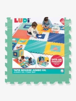 Jumbo Tapis Mousse LUDI Multicolore - Ludi -Hape Boutique jumbo tapis mousse ludi 4