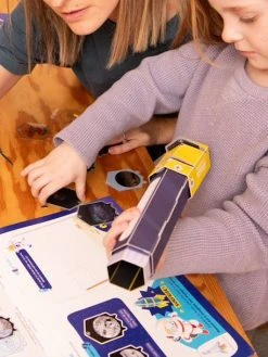 Kit Collector La Lune - 3/7 Ans PANDACRAFT Bleu - Pandacraft -Hape Boutique kit collector la lune 37 ans pandacraft 3