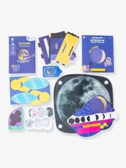 Kit Collector La Lune - 3/7 Ans PANDACRAFT Bleu - Pandacraft -Hape Boutique kit collector la lune 37 ans pandacraft 5
