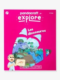 Kit Collector Les Dinosaures 3/7 Ans PANDACRAFT Bleu - Pandacraft -Hape Boutique kit collector les dinosaures 37 ans pandacraft 3