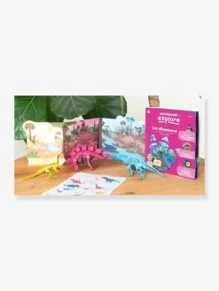 Kit Collector Les Dinosaures 3/7 Ans PANDACRAFT Bleu - Pandacraft -Hape Boutique kit collector les dinosaures 37 ans pandacraft 4
