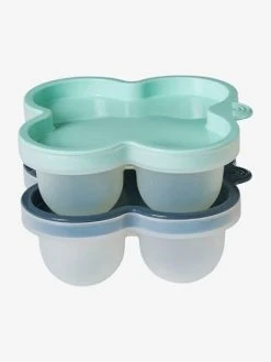 Les 2 Pots De Conservation En Silicone Vert/bleu - Vertbaudet -Hape Boutique les 2 pots de conservation en silicone 4