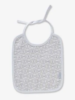 Les 3 Bavoirs à Liens En Gaze De Coton Blanc/gris - Vertbaudet -Hape Boutique les 3 bavoirs a liens en gaze de coton 2