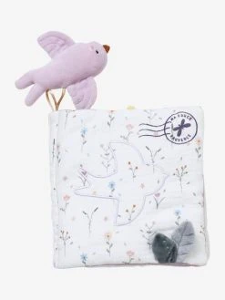 Livre D'activités En Gaze De Coton DOUCE PROVENCE Violet - Douce Provence - Vertbaudet -Hape Boutique livre dactivites en gaze de coton douce provence 5