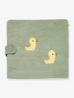 Livre D'Eveil Little Goose - LITTLE DUTCH Vert - Little Dutch -Hape Boutique livre deveil little goose little dutch 2