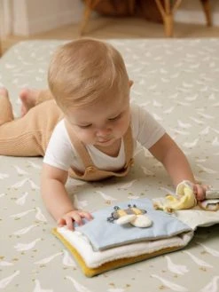 Livre D'Eveil Little Goose - LITTLE DUTCH Vert - Little Dutch -Hape Boutique livre deveil little goose little dutch 3