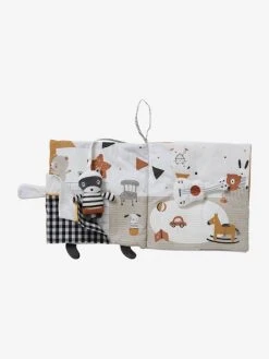 Livre Géant + Peluche MES PETITS JOUETS Multicolore - Vertbaudet -Hape Boutique livre geant peluche mes petits jouets 3