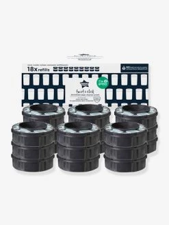 Lot De 18 Recharges Pour Poubelles à Couches Tec Et Twist & Click TOMMEE TIPPEE Sangenic Gris - Tommee Tippee