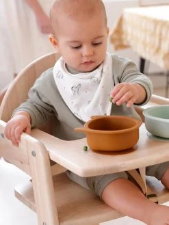 Lot De 2 Bavoirs Bandanas Petit Nomade Lot Caramel Ivoire Imprimé - Vertbaudet -Hape Boutique lot de 2 bavoirs bandanas petit nomade 4