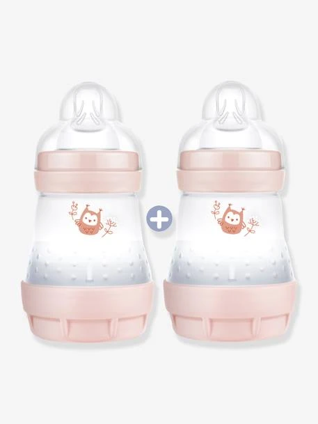Lot De 2 Biberons 160 Ml MAM Easy Start Anti-colique Nature Guardian Nature Blush - Mam 2 Lot De 2 Biberons 160 Ml MAM Easy Start Anti-colique Nature Guardian Nature Blush - Mam – Image 2