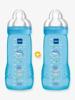Lot De 2 Biberons 330 Ml MAM Easy Active 2e âge Fairy Tale Lot De 2 Rose - Mam