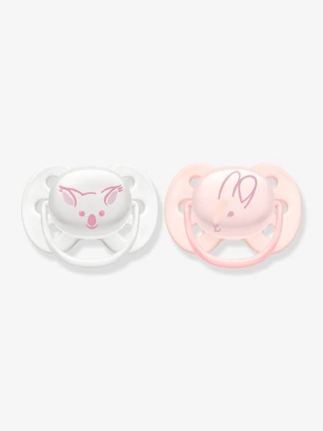 Lot De 2 Sucettes Ultra Douces 1er âge Philips AVENT Lapin Blanc - Philips Avent 6 Lot De 2 Sucettes Ultra Douces 1er âge Philips AVENT Lapin Blanc - Philips Avent – Image 6