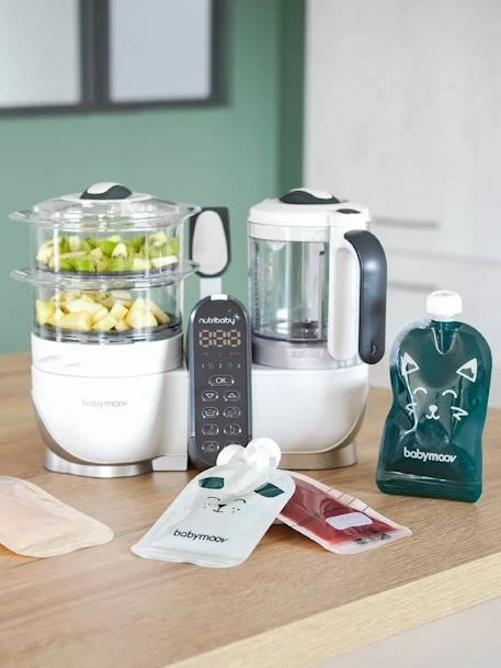 Lot De 20 Gourdes Réutilisables BABYMOOV Bleu - Babymoov 1 Lot De 20 Gourdes Réutilisables BABYMOOV Bleu - Babymoov