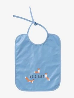 Lot De 3 Bavoirs Plastifiés Bleu - Vertbaudet -Hape Boutique lot de 3 bavoirs plastifies 3