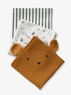 Lot De 3 Langes GREEN FOREST écru / Multicolore - Vertbaudet