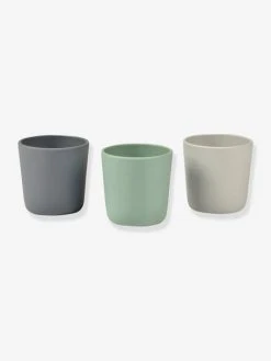 Lot De 3 Verres En Silicone BEABA Multicolore - Beaba -Hape Boutique lot de 3 verres en silicone beaba 4