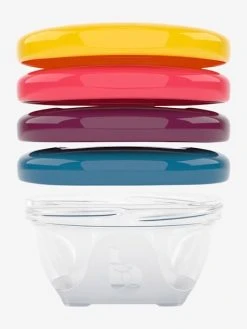 Lot De 4 Boîtes Hermétiques 120 Ml BABYMOOV Babybol Lot De 4 - Babymoov -Hape Boutique lot de 4 boites hermetiques 120 ml babymoov babybol 2
