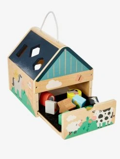 Maison Des Formes En Bois FSC® Multicolore - Vertbaudet -Hape Boutique maison des formes en bois fsc 4
