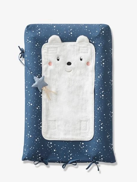 Matelas à Langer + 2 Tapis De Change ETOILE POLAIRE Bleu / Multicolore - Vertbaudet 2 Matelas à Langer + 2 Tapis De Change ETOILE POLAIRE Bleu / Multicolore - Vertbaudet – Image 2