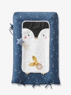 Matelas à Langer + 2 Tapis De Change ETOILE POLAIRE Bleu / Multicolore - Vertbaudet