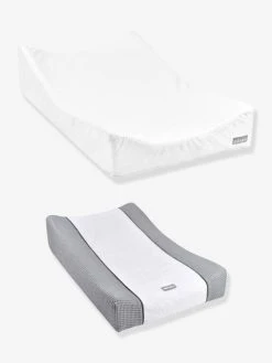 Matelas à Langer + Drap-housse BEABA Sofalange Certifiés Oekotex Blanc - Beaba