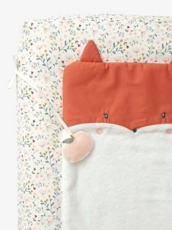 Matelas à Langer FLEURETTES Personnalisable Ecru / Multico - Vertbaudet -Hape Boutique matelas a langer fleurettes personnalisable 3