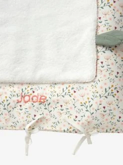 Matelas à Langer FLEURETTES Personnalisable Ecru / Multico - Vertbaudet -Hape Boutique matelas a langer fleurettes personnalisable 4