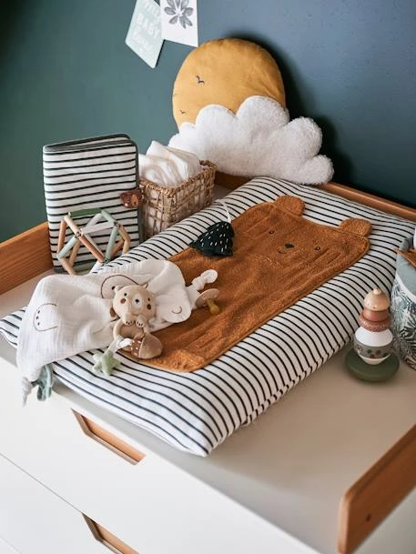 Matelas à Langer GREEN FOREST Personnalisable Beige / Multicolore - Vertbaudet 4 Matelas à Langer GREEN FOREST Personnalisable Beige / Multicolore - Vertbaudet – Image 4