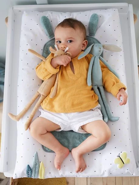 Matelas à Langer MENTHE A L'EAU Vert / Multicolore - Vertbaudet 2 Matelas à Langer MENTHE A L'EAU Vert / Multicolore - Vertbaudet – Image 2