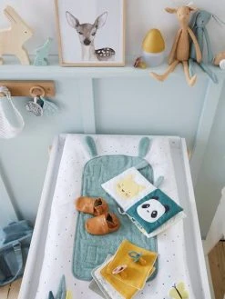 Matelas à Langer MENTHE A L'EAU Vert / Multicolore - Vertbaudet 8 Matelas à Langer MENTHE A L'EAU Vert / Multicolore - Vertbaudet -Hape Boutique matelas a langer menthe a leau 2