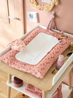 Matelas à Langer Personnalisable HAPPY BOHÈME Rose - Vertbaudet -Hape Boutique matelas a langer personnalisable happy boheme 5