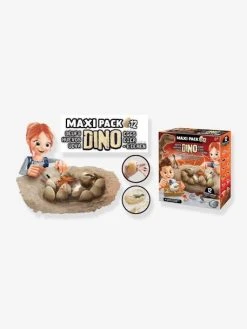 Maxi Pack 12 Oeufs Dinosaures - BUKI Orange - Buki -Hape Boutique maxi pack 12 oeufs dinosaures buki 4
