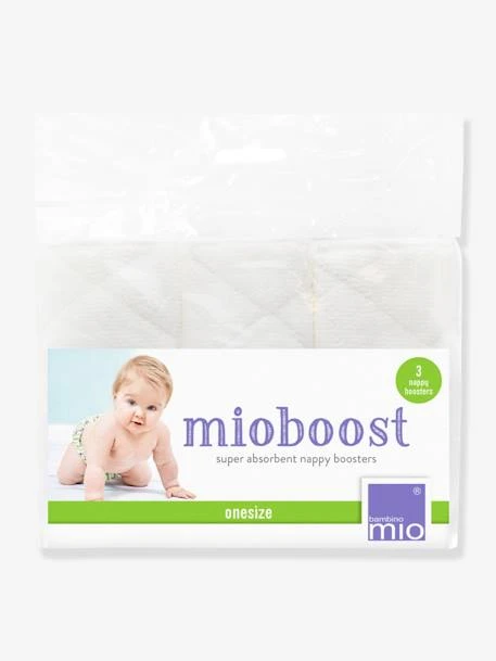 Mioboost, Booster Pour Couches Lavables (x3) BAMBINO MIO Blanc - Bambino Mio 1 Mioboost, Booster Pour Couches Lavables (x3) BAMBINO MIO Blanc - Bambino Mio