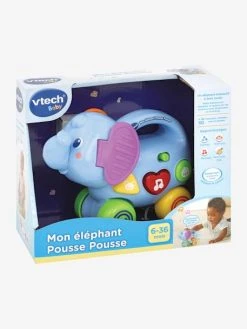 Mon éléphant Pousse Pousse VTECH Multicolore - Toutes Les Marques -Hape Boutique mon elephant pousse pousse vtech 3