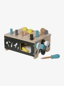 Mon Premier établi En Bois FSC® Multicolore - Vertbaudet -Hape Boutique mon premier etabli en bois fsc 3