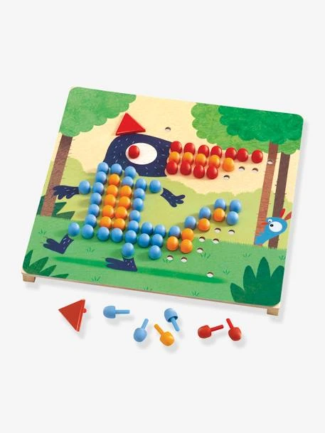 Mosaico Rigolo DJECO Bleu - Djeco 2 Mosaico Rigolo DJECO Bleu - Djeco – Image 2