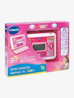 Ordi-tablette Genius XL Color VTECH Rose - Toutes Les Marques -Hape Boutique ordi tablette genius xl color vtech 4