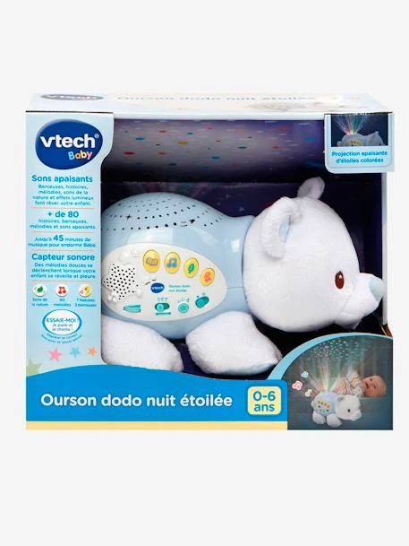 Ourson Dodo Nuit étoilée VTECH Blanc - Toutes Les Marques 3 Ourson Dodo Nuit étoilée VTECH Blanc - Toutes Les Marques – Image 3