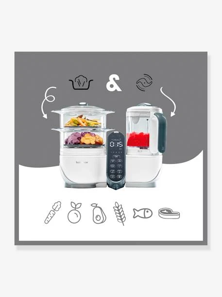 Pack Robot BABYMOOV Nutribaby+/3 Babybols Blanc - Babymoov 4 Pack Robot BABYMOOV Nutribaby+/3 Babybols Blanc - Babymoov – Image 4