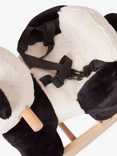 Panda à Bascule Bébé En Bois FSC® Blanc - Vertbaudet 4 Panda à Bascule Bébé En Bois FSC® Blanc - Vertbaudet – Image 4