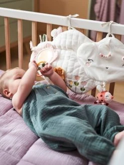 Panneau D'activités En Tissu PAYS ROSE Multicolore - Vertbaudet -Hape Boutique panneau dactivites en tissu pays rose 4