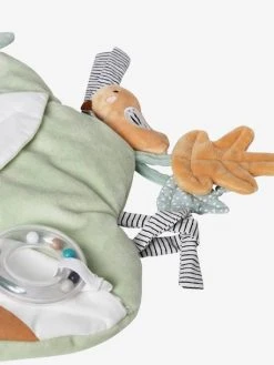 Panneau D'activités Musical En Tissu TANZANIE Blanc - Vertbaudet -Hape Boutique panneau dactivites musical en tissu tanzanie 2